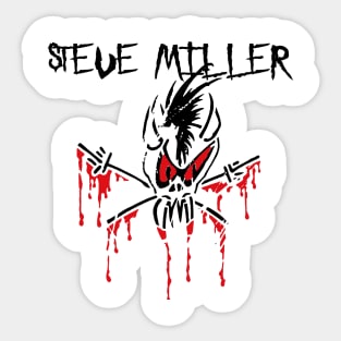 headbang stevie miller Sticker